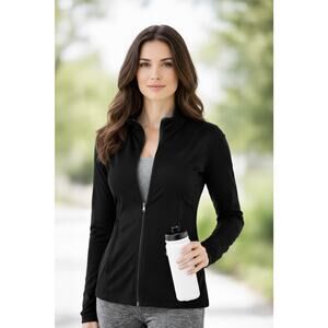 Skechers Los Angeles Women’s Medium Zip Athletic Jacket Navy Activewear